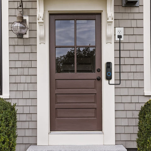 ALERTCAM continuous charging helps maintain doorbell readiness without battery swaps.