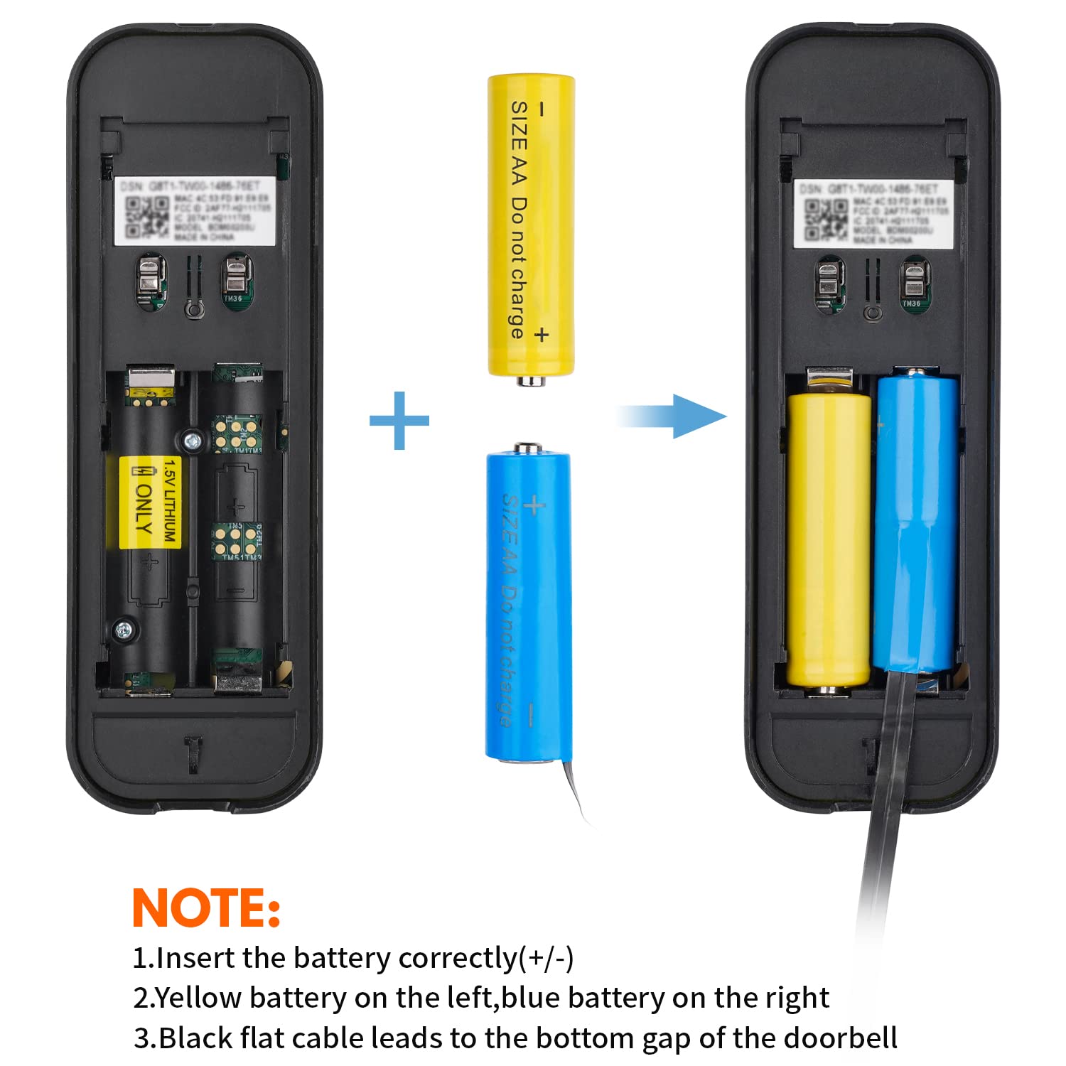 ALERTCAM UL and FCC certified 5V adapter for safe power delivery.