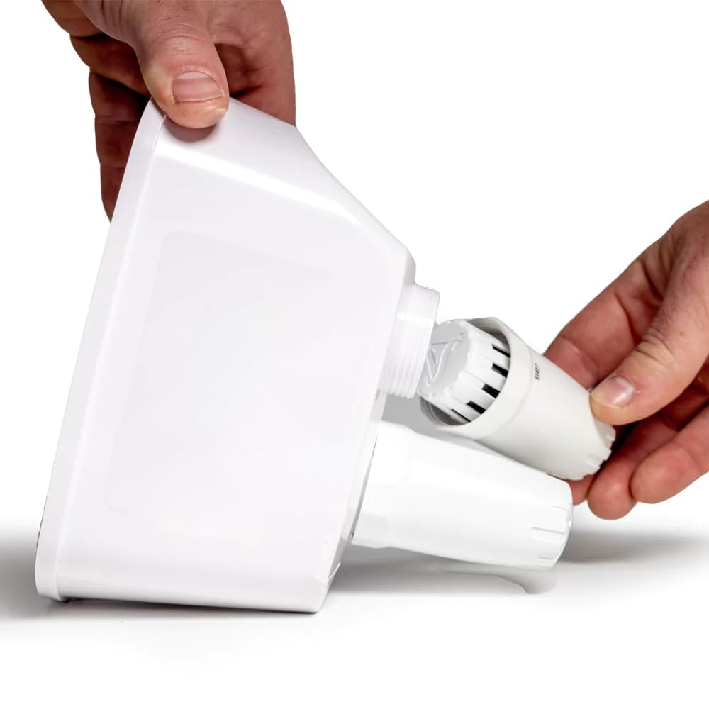 Alexapure Filter Prime included improves filtration efficiency and flow.