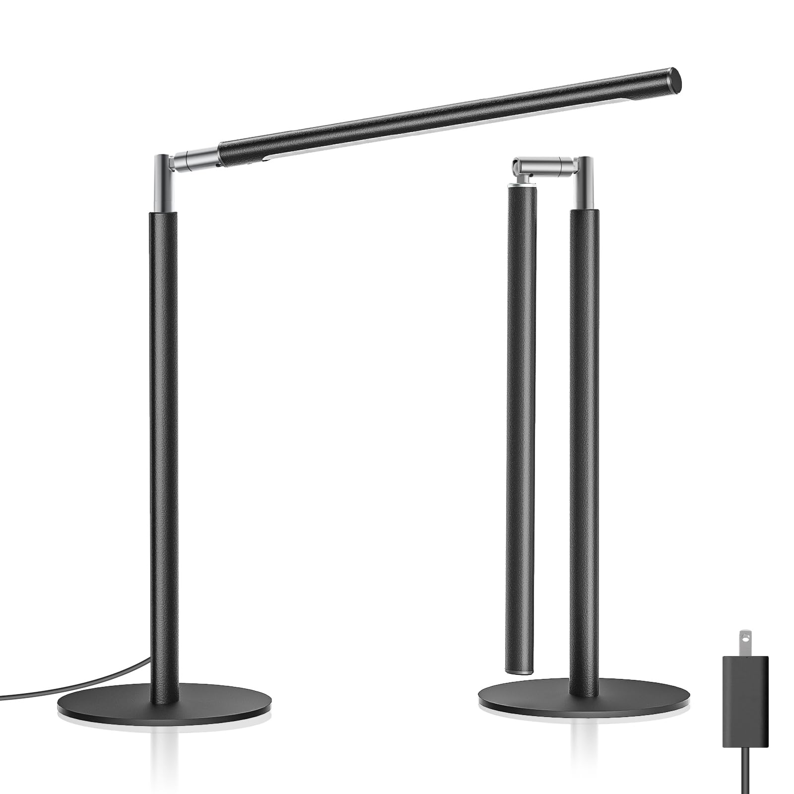 ALFELE metal desk lamp base provides stable lighting for focused study sessions.