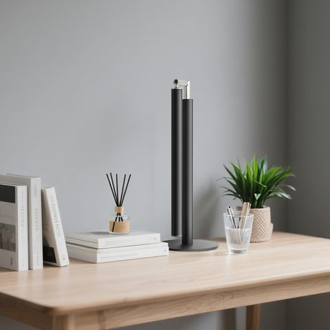 ALFELE USB-powered design keeps the lamp ready on any desk.
