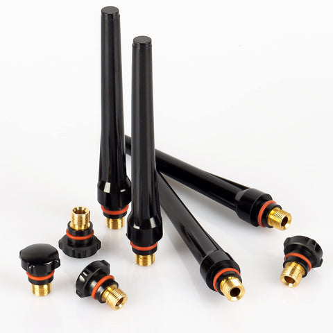 Alffun TIG torch compatibility covers PTA, DB, WP torches for versatility.