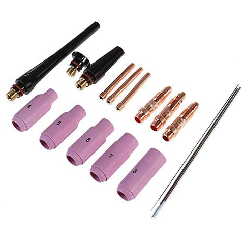 Alffun collet bodies for TIG torches enhance fit and precision.