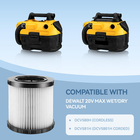 Aliddle DCV5801H two-pack box image shows convenient replacement set for ongoing cleaning.