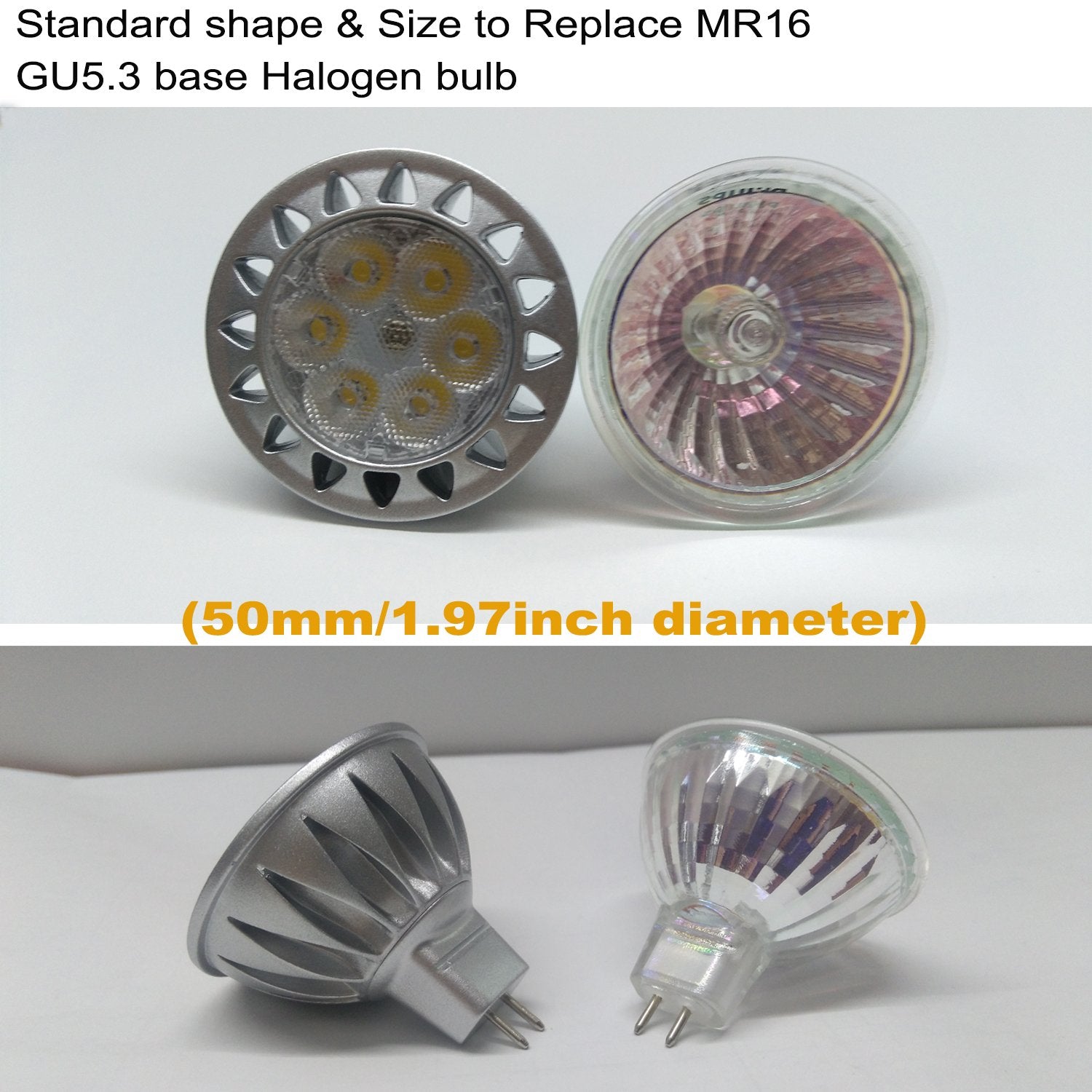 ALIDE LED bulb with aluminum reflector heat sink for durability