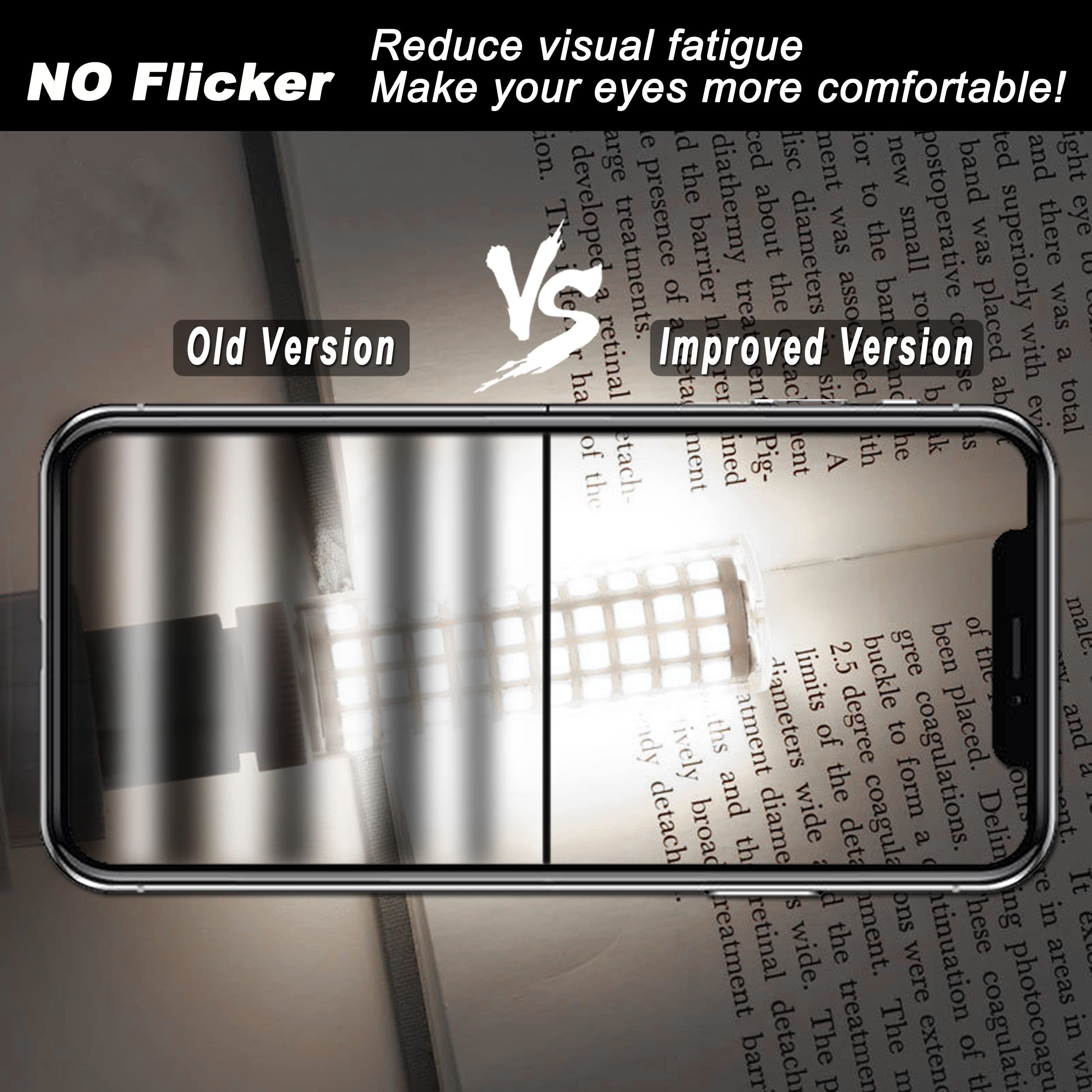 ALIDE E12 delivers steady light with minimal flicker and buzz for comfort.