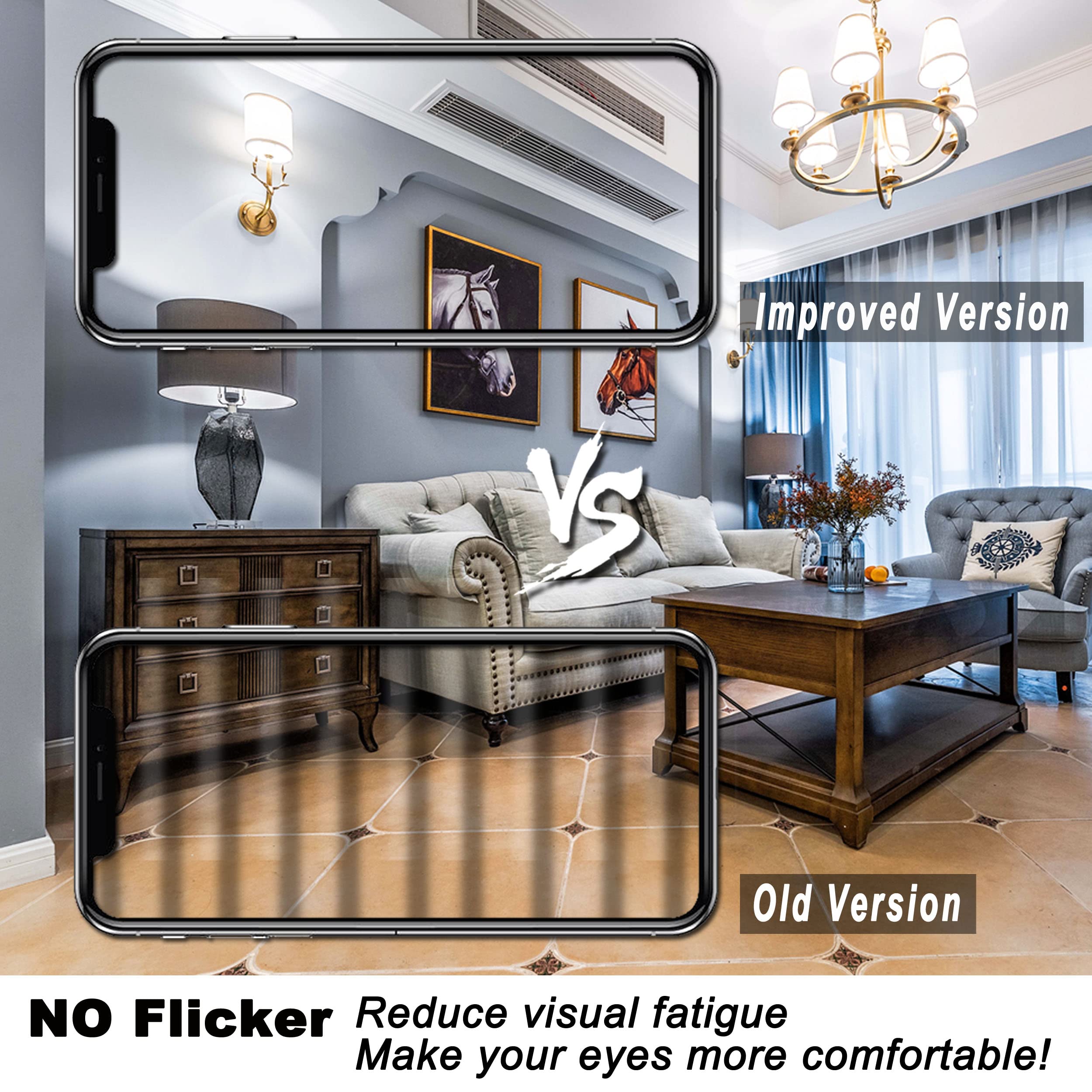 ALIDE E12 wall sconce LED bulb with steady, bright daylight glow.
