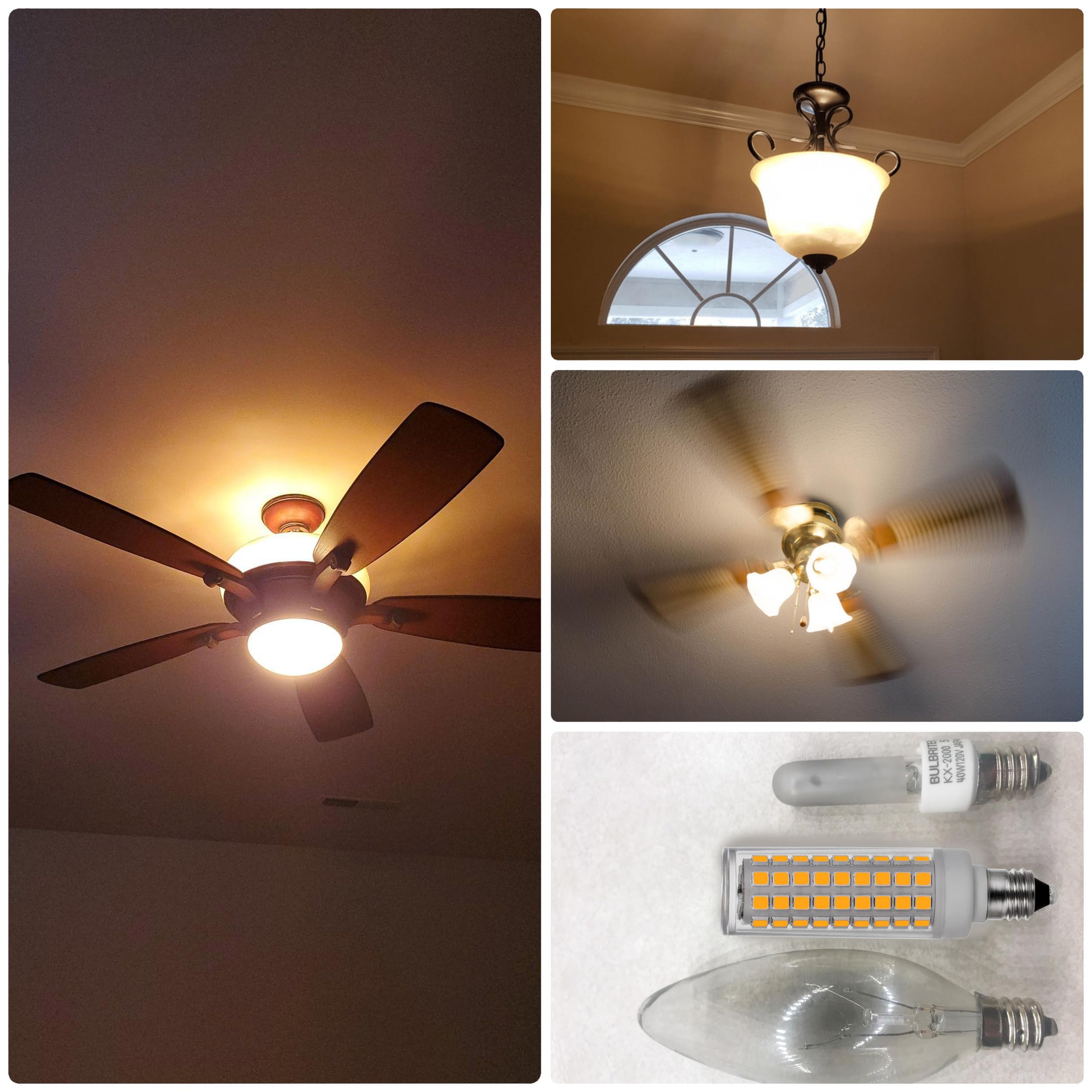 ALIDE JDE11 LED bulbs 2700K warm white ambience for cozy rooms.