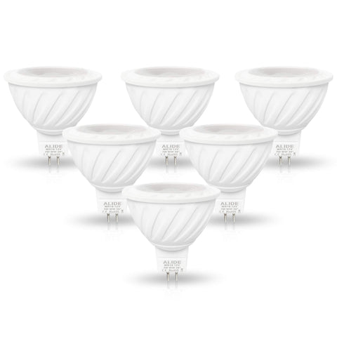 ALIDE MR16 3W LED bulbs pack for easy halogen replacement with bright 270lm output