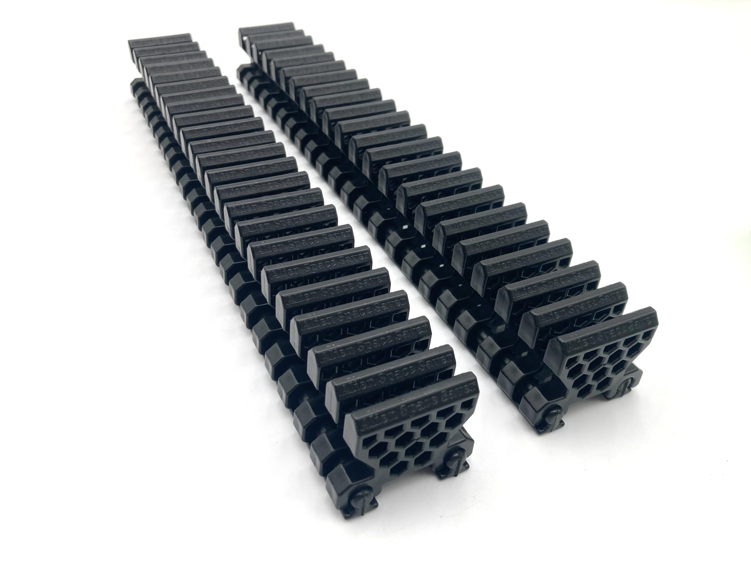 Alien Space Saver 42-wrench organizer set keeps wrenches secure and accessible.