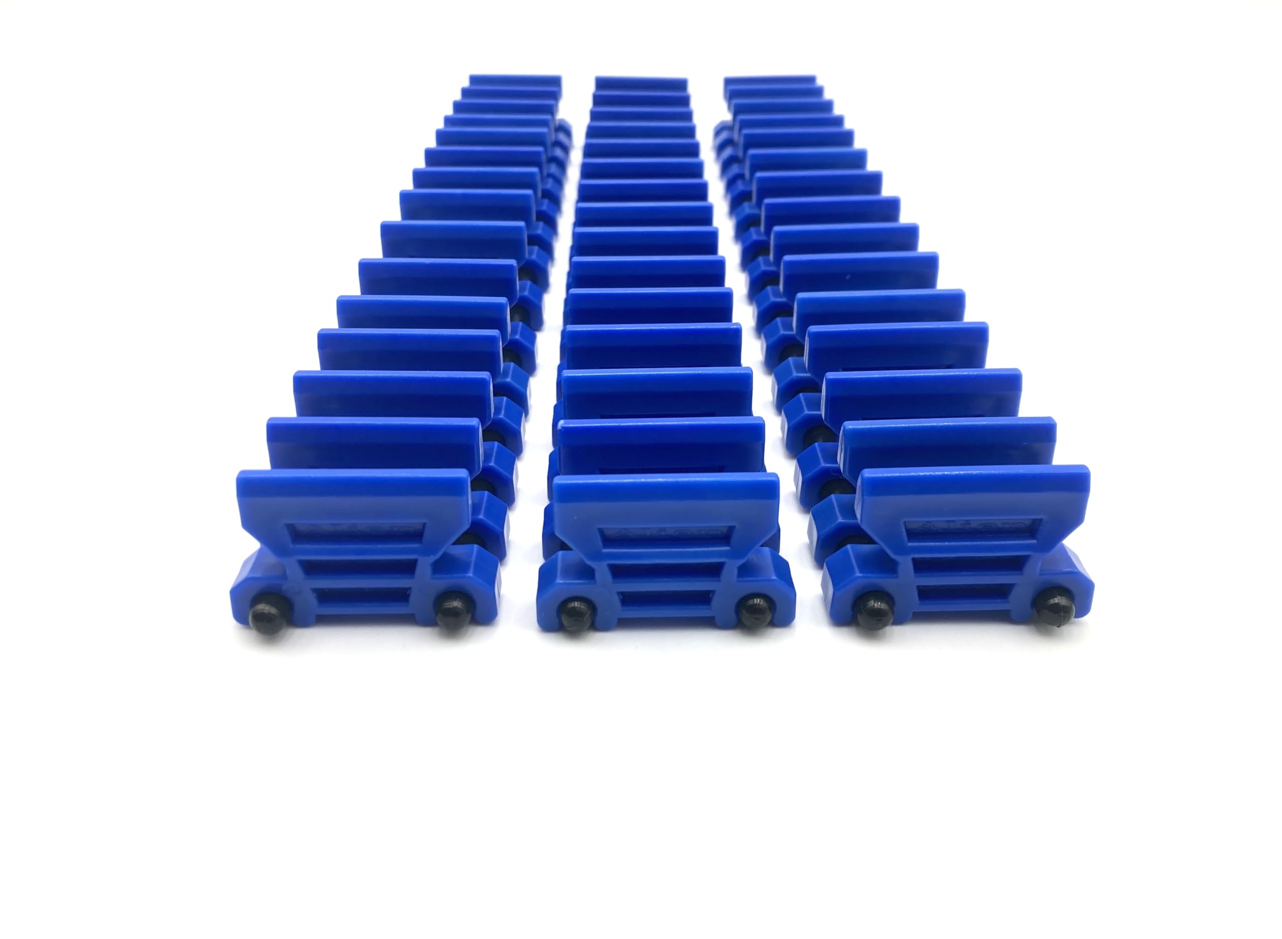 Alien Space Saver blue interior with upright wrench slots and versatile tool compatibility.