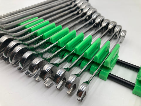 Alien Space Saver multi-tool compatibility helps organize screwdrivers pliers and more.