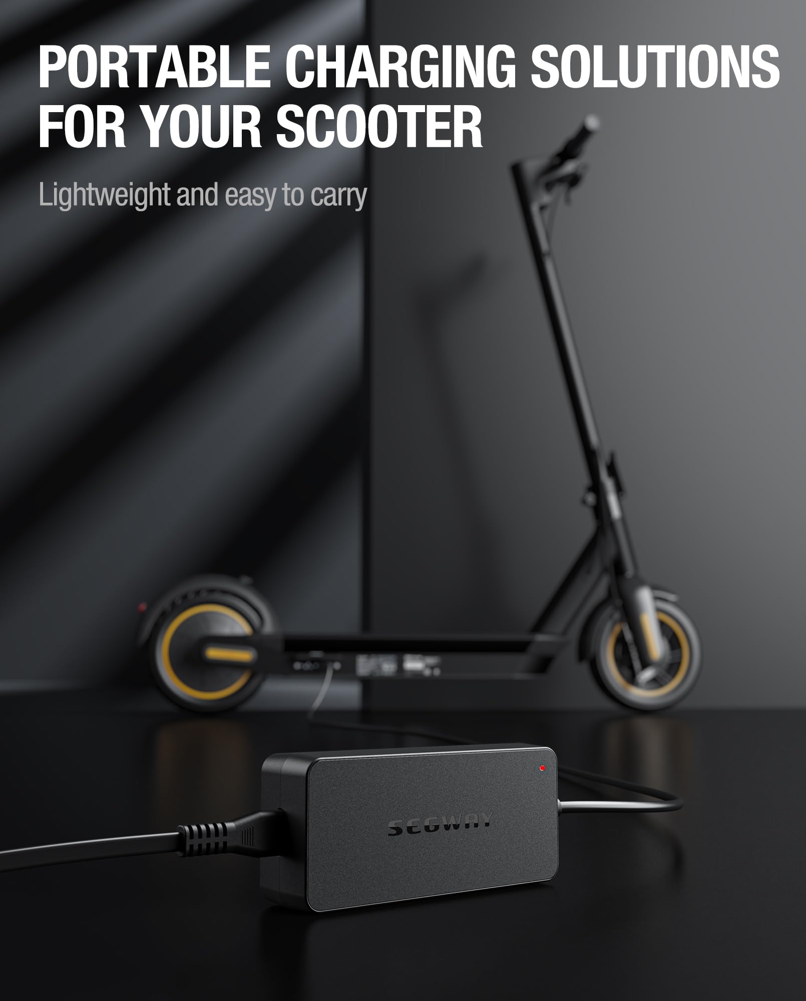 ALIENSX included charger and AC cable in package