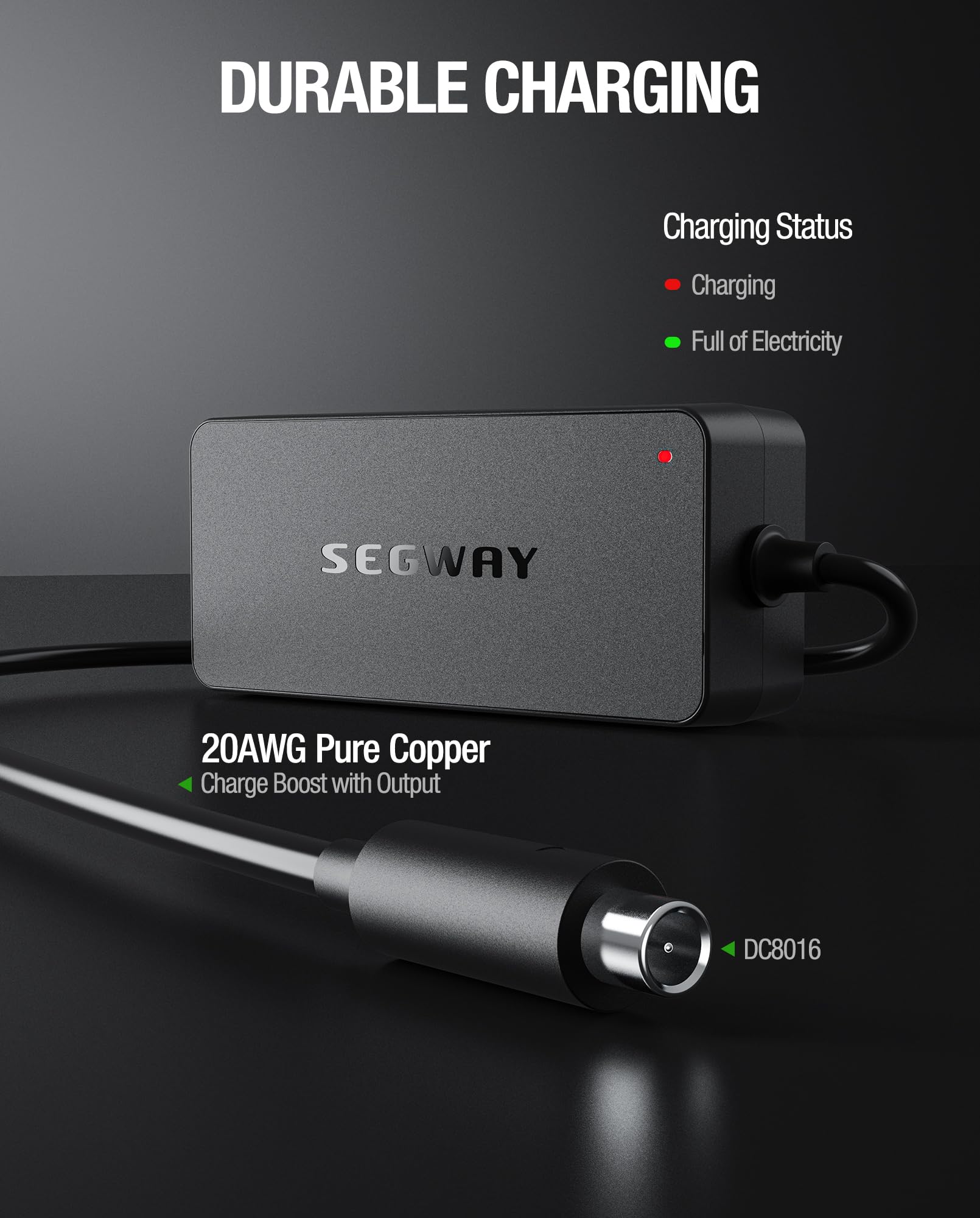 ALIENSX smart charging detects battery status and adjusts speed