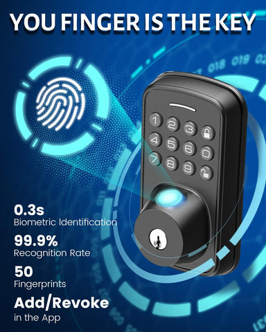 DIY installation with screwdriver in under 15 minutes for ALIMAVOR lock.