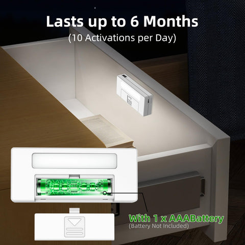 Alinana gun-safe light helps you locate items inside safely and quickly.