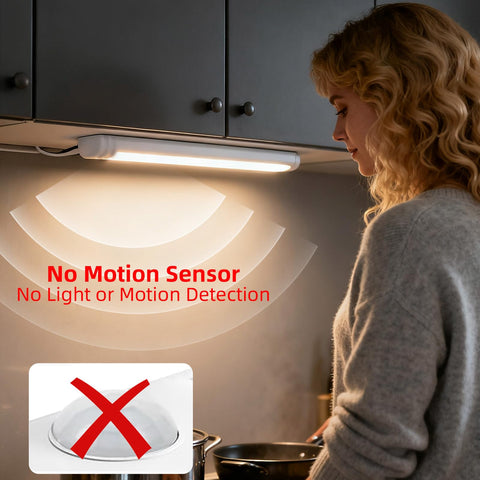 Alinana pantry light 6000K delivers bright, cool white visibility for stored goods.