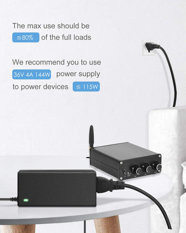 ALITOVE 36V power supply compatibility with printers and laser engravers.