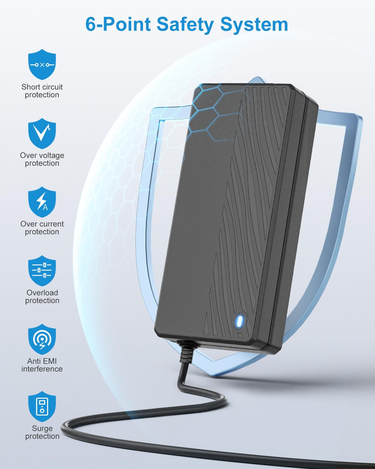 ALITOVE 5V 15A powering CCTV cameras and routers in small installations
