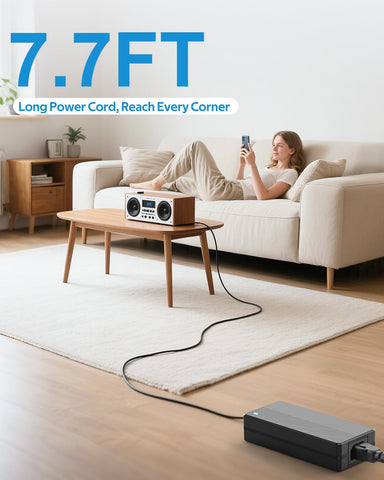 ALITOVE 5V 15A compact desk-ready power supply for versatile projects