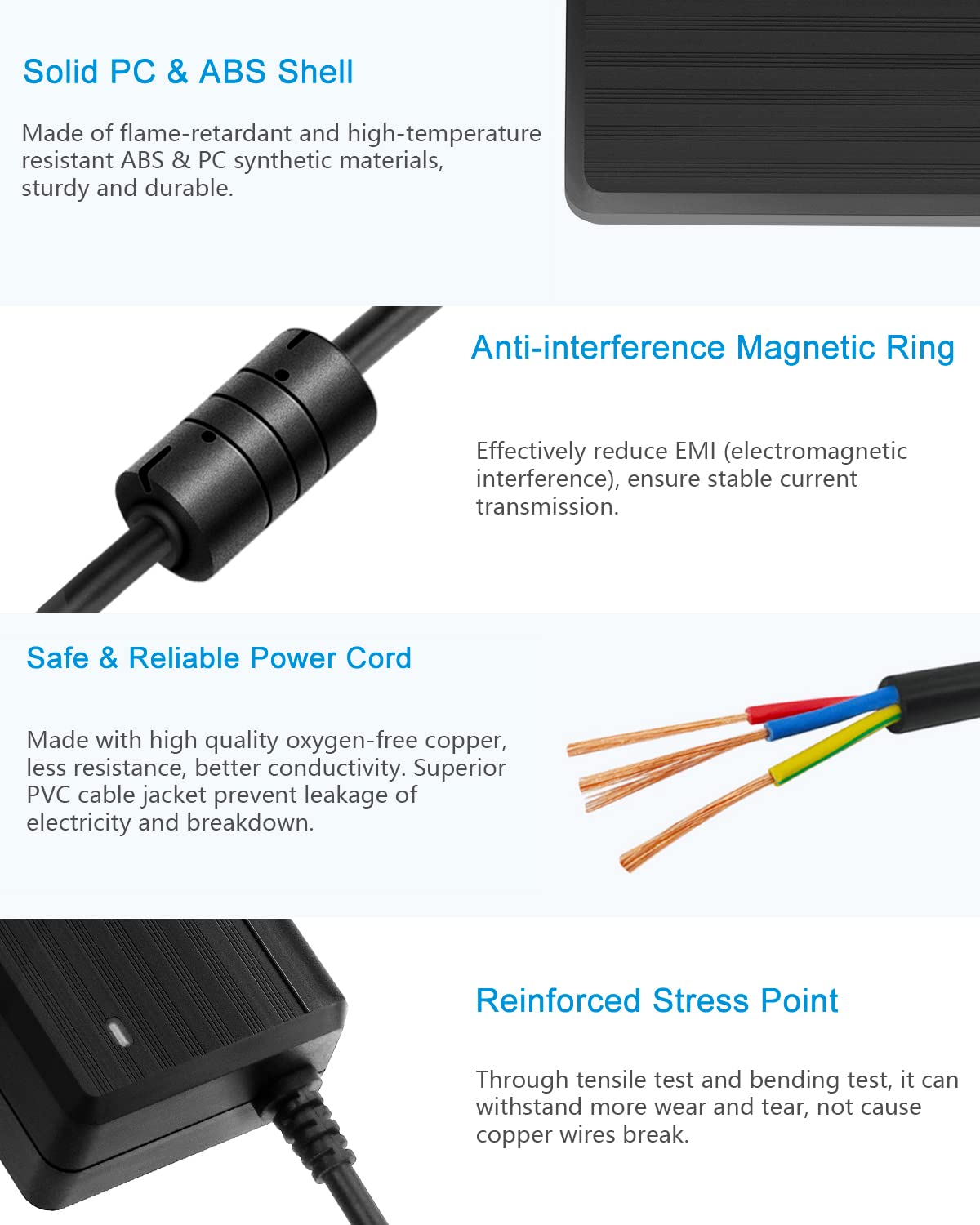 ALITOVE bluetooth-speaker-power ensures steady music playback