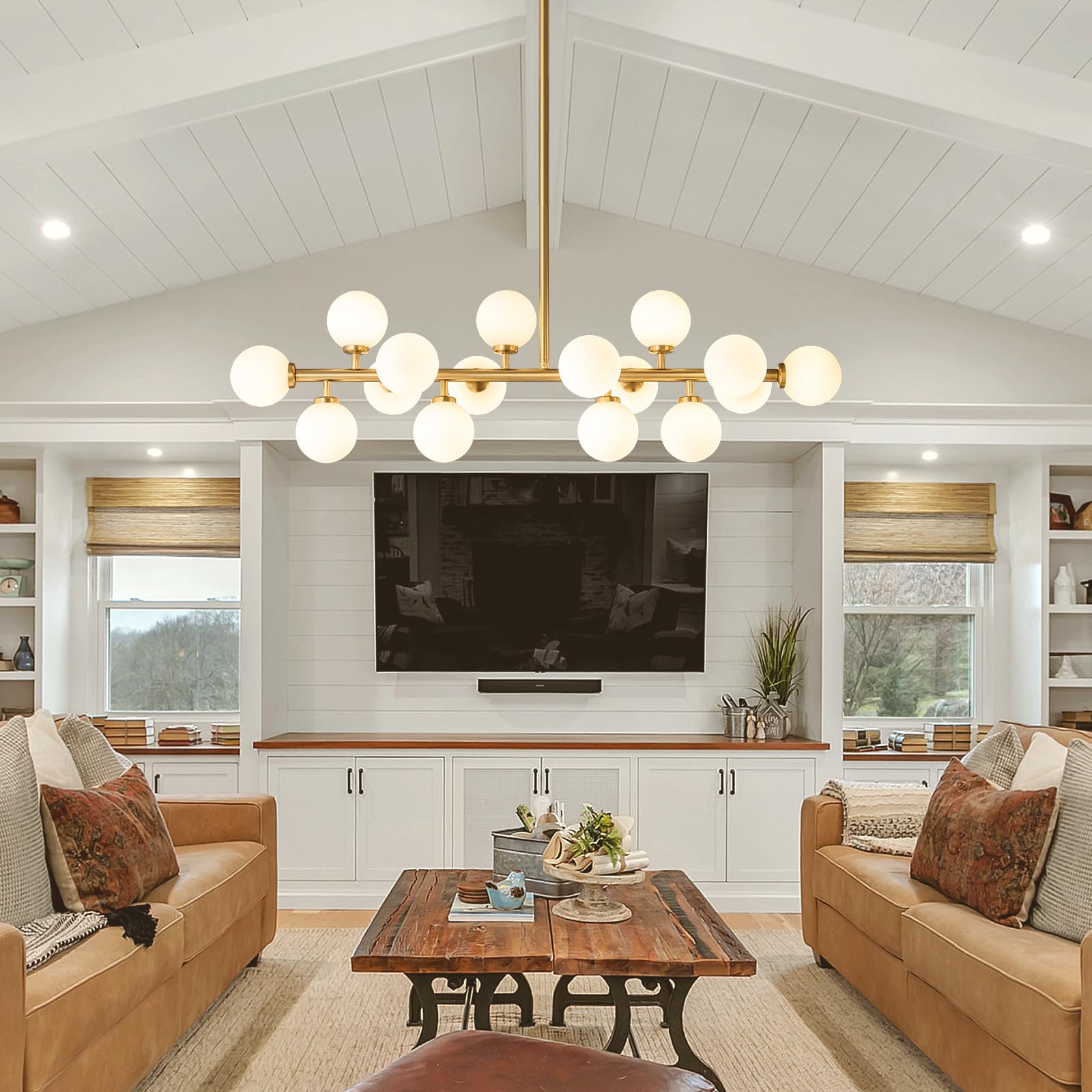 ALIYIQI 42.4-inch max height supports flexible room placement.