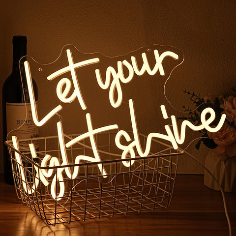 Alkkign Bible verse LED neon sign enhances study corners with soft glow