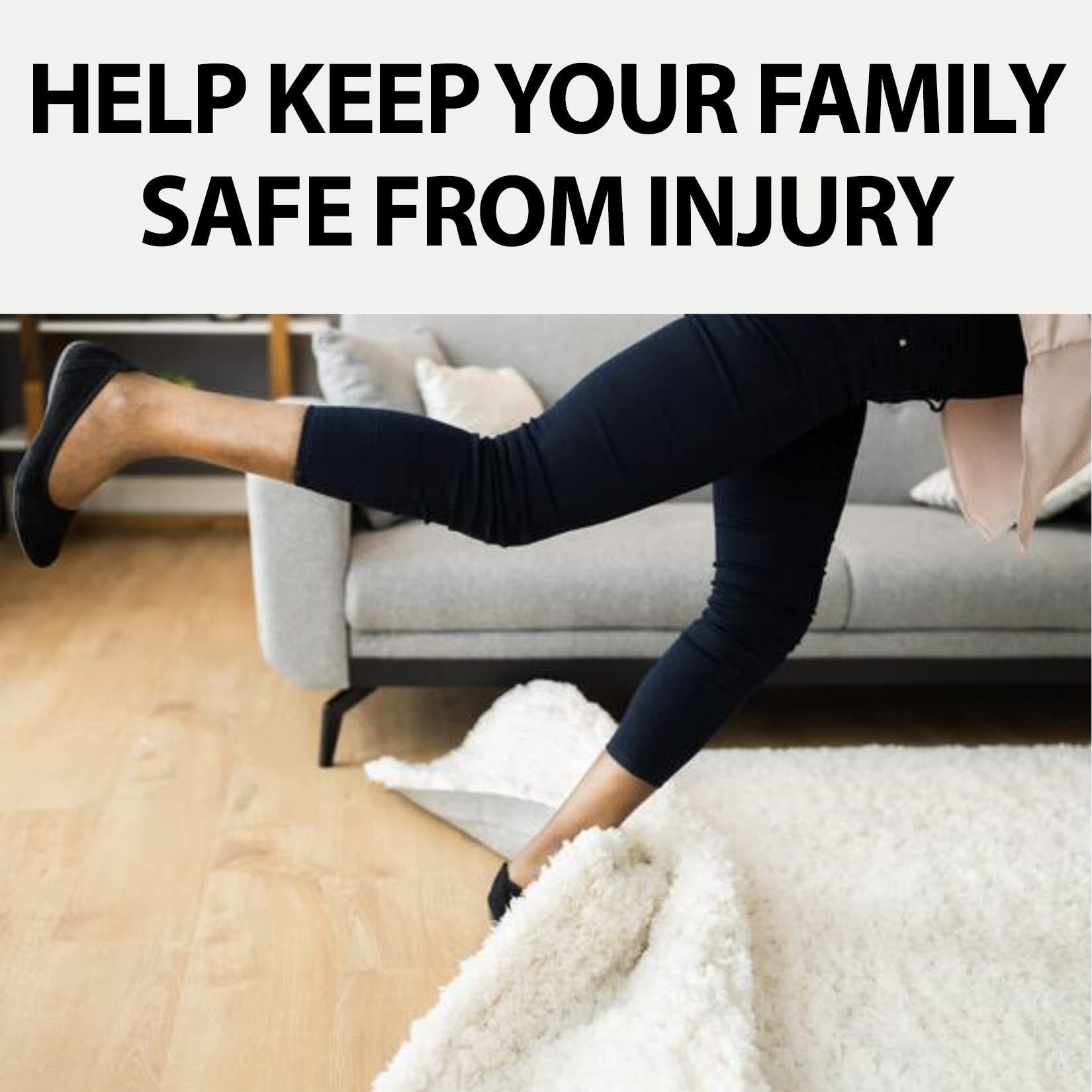 All Flooring Now extreme-strength-adhesion helps rugs stay in place.