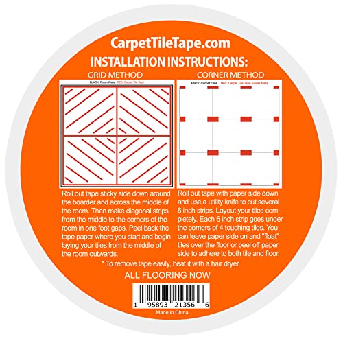 All Flooring Now tape-on-hardwood-floor demonstrates residue-free removal.
