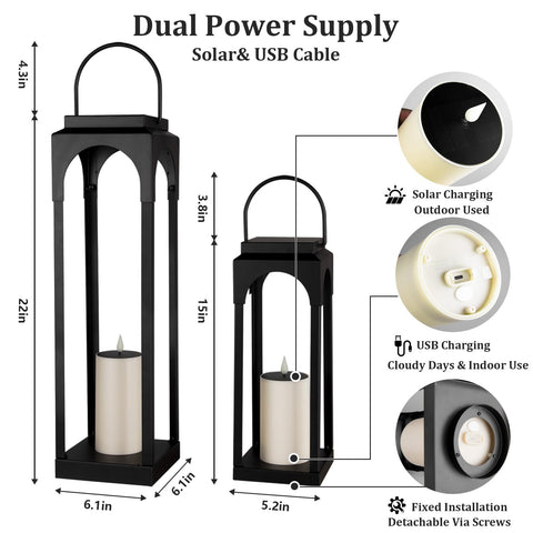 ALL FORTUNE open-frame lantern shows glass-free, pet-friendly design.
