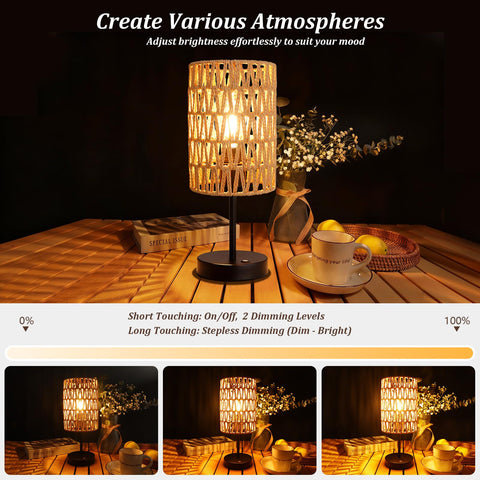 ALL FORTUNE patio lamp suitable for balconies and living spaces with soft ambient glow.