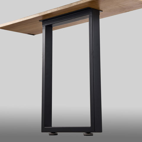 ALLCOS black coating resists wear for long-lasting furniture legs.