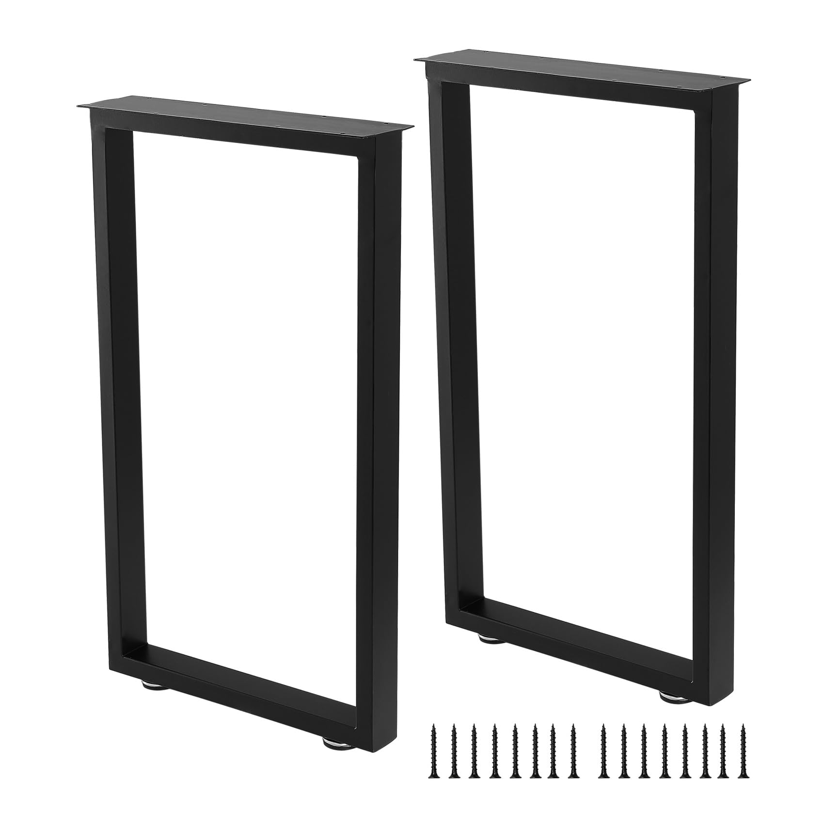 ALLCOS metal table legs 30-inch provide sturdy support for dining tables and work surfaces.