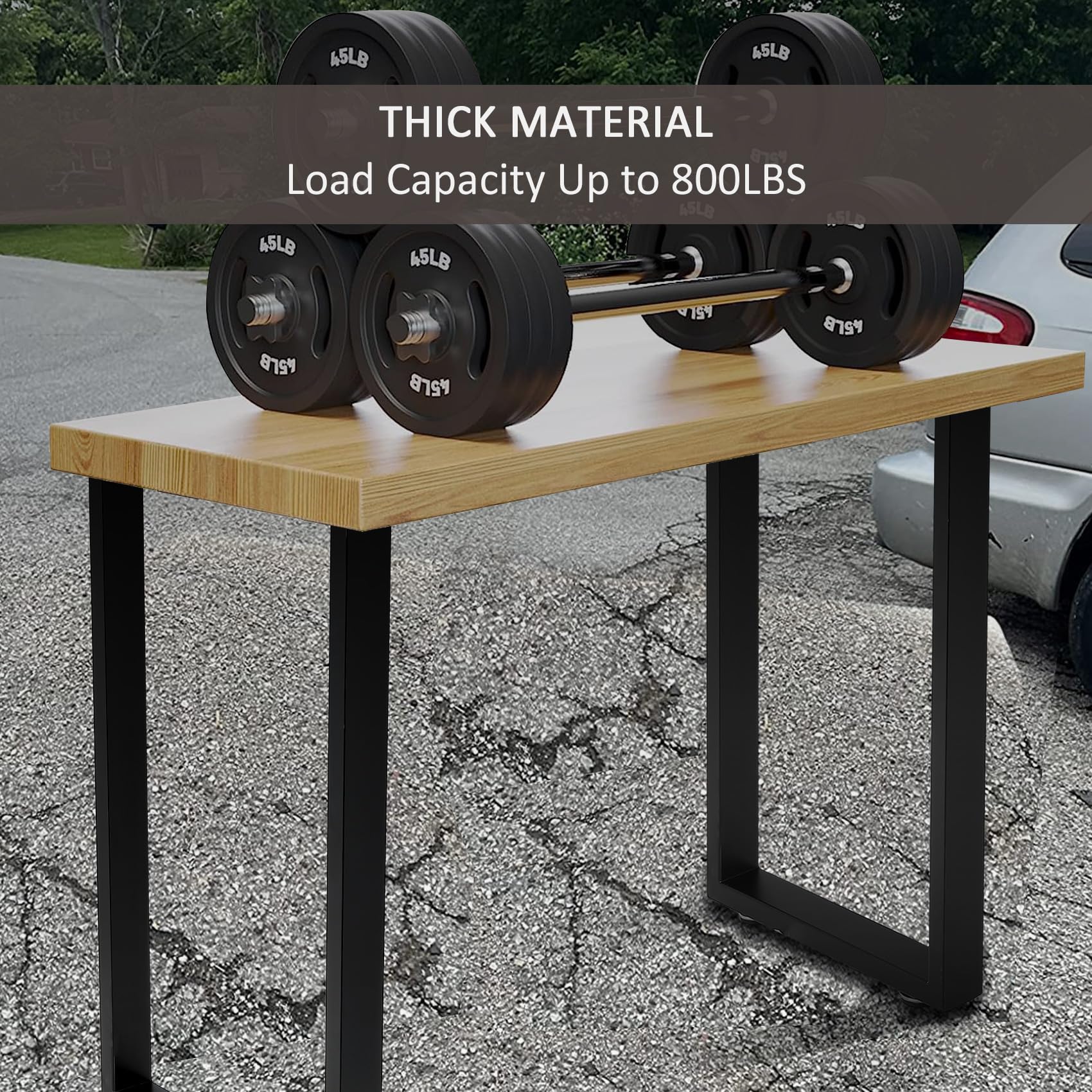 ALLCOS pre-drilled mounting plates enable quick, tool-friendly installation.