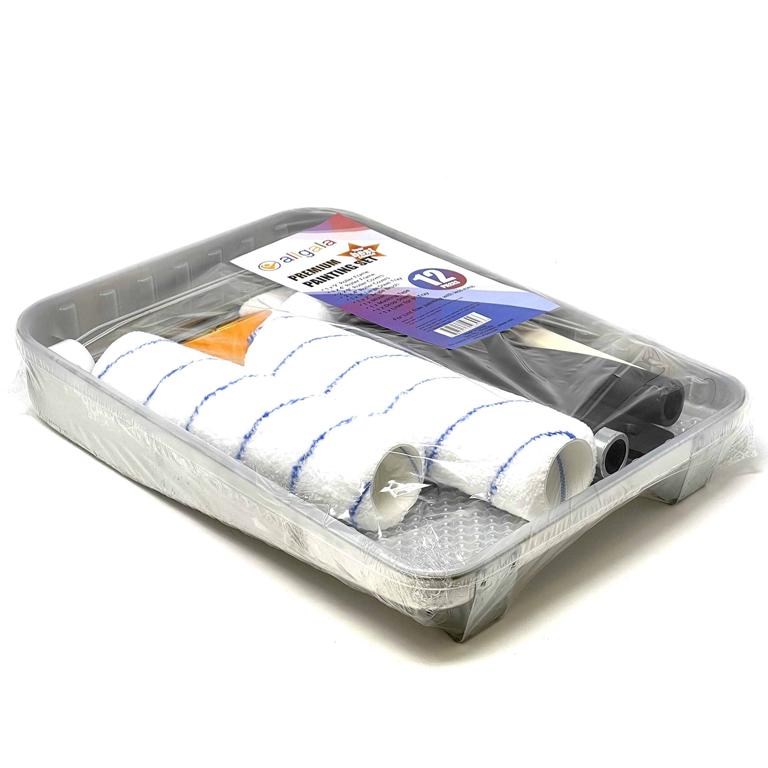 Allgala soft-handle frames paired with galvanized metal for comfortable painting.