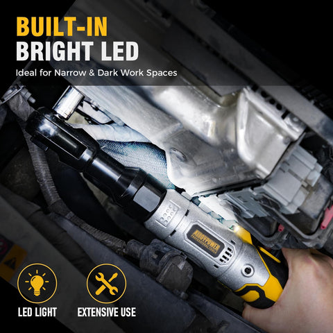 ALLOY POWER six sockets set with 10-17 mm range for versatile fastening.
