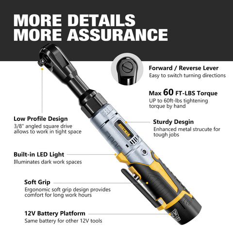 ALLOY POWER organized case and extension rod for easy setup.