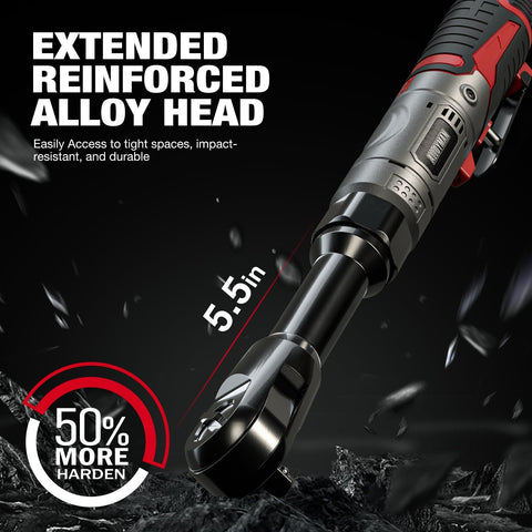 Alloyman 12V copper motor ratchet wrench boosts efficiency