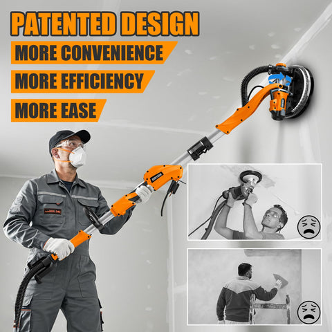 Alloyman 7-speed variable control lets you tailor finish.