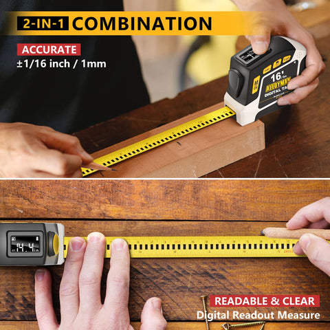 Alloyman tape measure magnetic hook enables solo measurements on metal surfaces