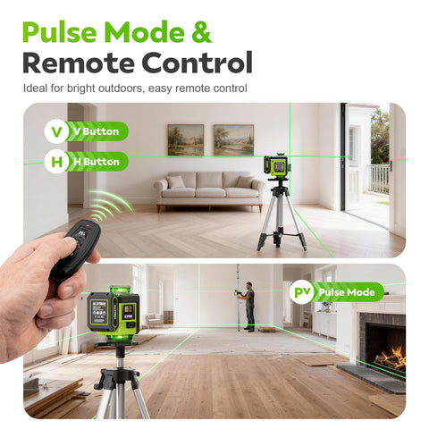 Alloyman Laser Level on height-adjustable tripod at multiple heights.