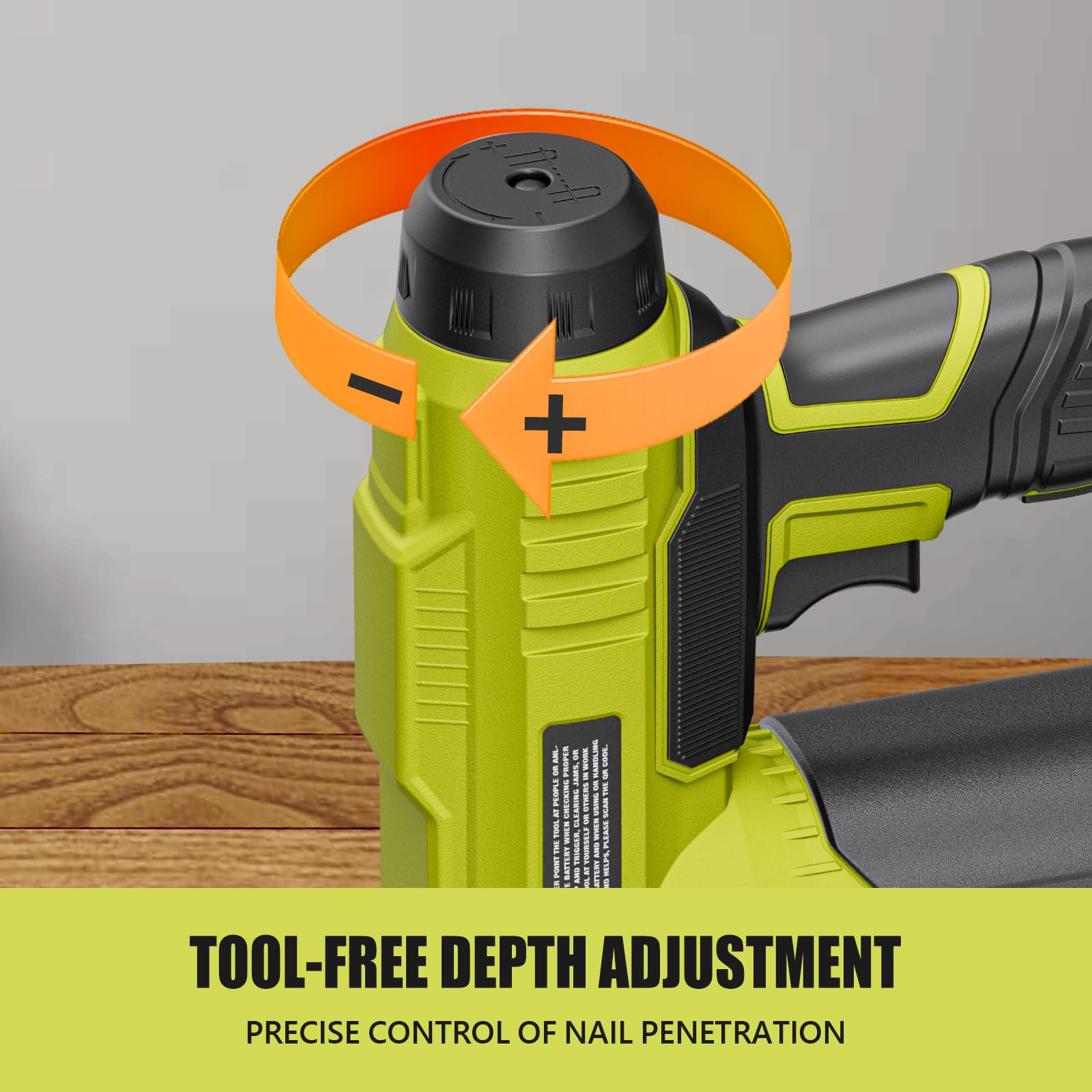 Alloy Power 1000 nails included for versatile 18GA brad nailing.