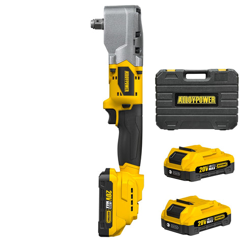 ALLOYPOWER right-angle wrench showing high torque capability in tight spaces