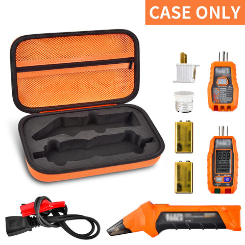 ALLPRIMO Klein ET310 case interior compartments keep tools organized.