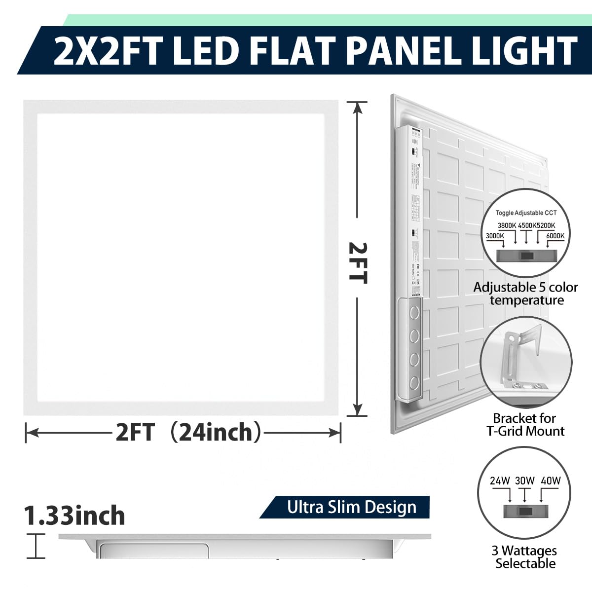 Allsmartlife 6-pack LED lights with long 50,000 hour lifespan.