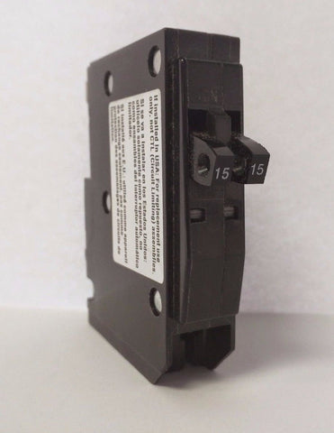 Allsty QO1515 tandem breaker, 1-pole 120V, space-saving for panels