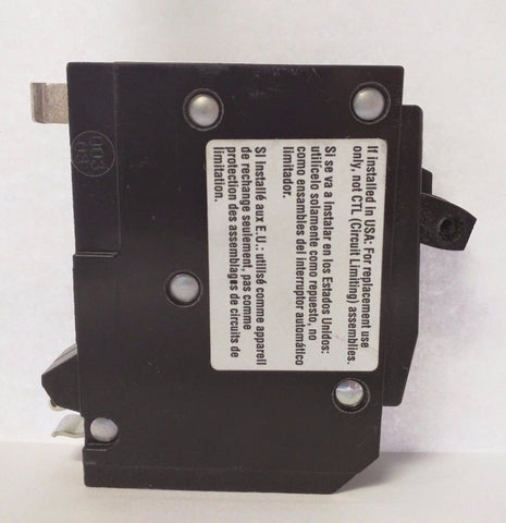 Allsty QO1515 tandem breaker side view shows durable housing