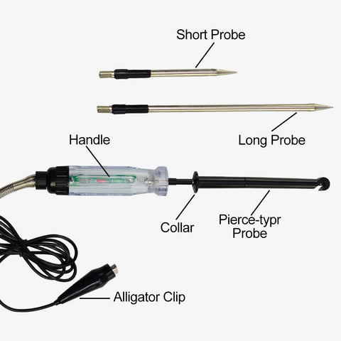 Allsun 59-inch cord with LED and buzzer indicators in view