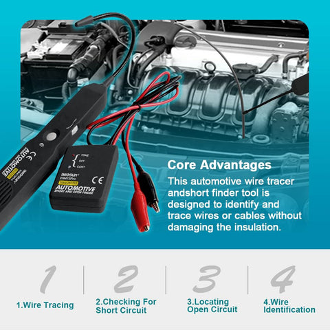 allsun EM415Pro wire tracing through complex harnesses