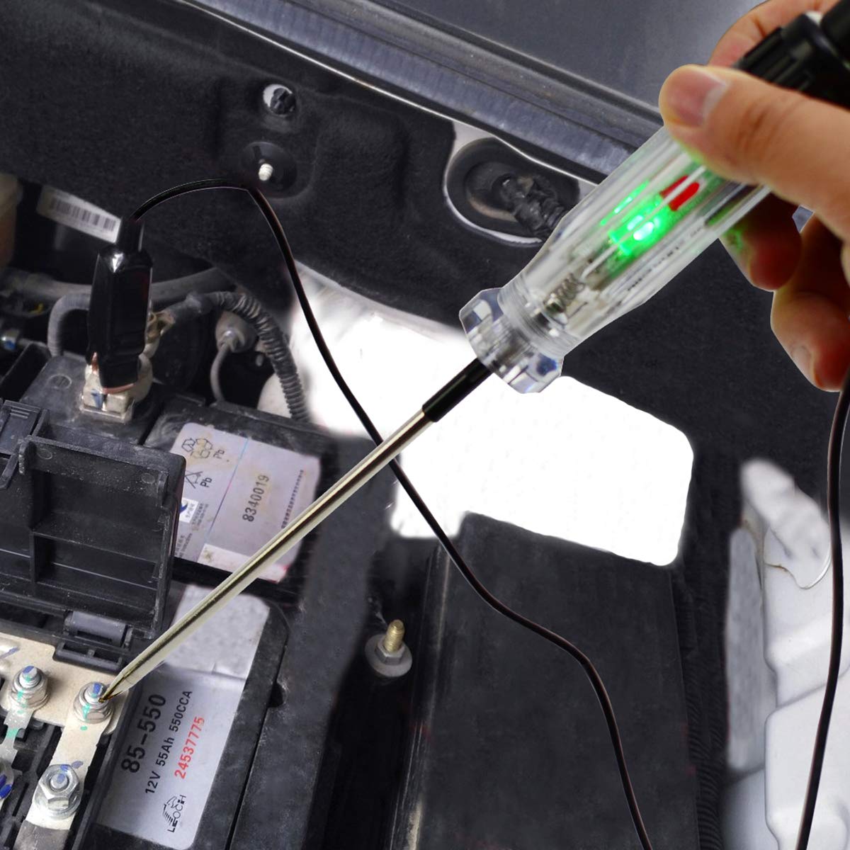 Allsun hands-free operation feature demonstrated during wiring test